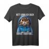 Lustiges Katzen T-Shirt mit Spruch – Ironisches Geschenk für Kollegen, Teenager & Katzenliebhaber