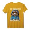 Lustiges Katzen T-Shirt mit Spruch – Ironisches Geschenk für Kollegen, Teenager & Katzenliebhaber