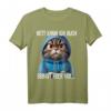 Lustiges Katzen T-Shirt mit Spruch – Ironisches Geschenk für Kollegen, Teenager & Katzenliebhaber