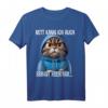 Lustiges Katzen T-Shirt mit Spruch – Ironisches Geschenk für Kollegen, Teenager & Katzenliebhaber