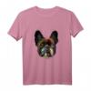 Französische Bulldogge - Colorful Sommer Vibes! Lustiges Frenchie T-Shirt für Hundeliebhaber & Bulldoggen-Fans