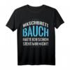 Lustiges T-Shirt mit Spruch: 'Meine Problemzone liegt wenigstens nicht hinter der Stirn' – Perfektes Geschenk für Übergewichtige und Selbstironie