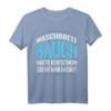 Lustiges T-Shirt mit Spruch: 'Meine Problemzone liegt wenigstens nicht hinter der Stirn' – Perfektes Geschenk für Übergewichtige und Selbstironie