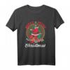 Lustiges Merry Drunk Christmas X-Mas Baum Neujahr Weihnachtsmann T-Shirt – Humorvolles Geschenk für Familie & Freunde zu Weihnachten, Geburtstag und besonderen Anlässen