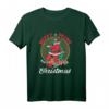 Lustiges Merry Drunk Christmas X-Mas Baum Neujahr Weihnachtsmann T-Shirt – Humorvolles Geschenk für Familie & Freunde zu Weihnachten, Geburtstag und besonderen Anlässen