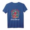Lustiges Merry Drunk Christmas X-Mas Baum Neujahr Weihnachtsmann T-Shirt – Humorvolles Geschenk für Familie & Freunde zu Weihnachten, Geburtstag und besonderen Anlässen