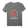 Lustiges Merry Drunk Christmas X-Mas Baum Neujahr Weihnachtsmann T-Shirt – Humorvolles Geschenk für Familie & Freunde zu Weihnachten, Geburtstag und besonderen Anlässen