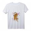 Damen Chinesisches Neujahr des Tigers Druck T-Shirt mit V-Ausschnitt – Japanische Ästhetik für Jugendliche & Erwachsene, Perfektes Geschenk zum Mondneujahr
