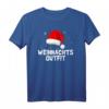 Lustiges Weihnachtsoutfit Damen & Herren mit Nikolaus Design – Perfekt für Weihnachten, Neujahr & Festliche Feiern