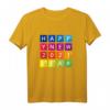 Poppiges Silvester Neujahr Party Outfit - Buntes Happy New Year 2021 T-Shirt für Damen, Herren und Kinder, perfekt für die Silvesterparty und Feuerwerk