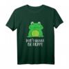 Frosch Don't Worry Be Hoppy Lustiges Frosch T-Shirt für Kinder & Erwachsene – Perfektes Geschenk für Froschliebhaber