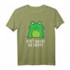 Frosch Don't Worry Be Hoppy Lustiges Frosch T-Shirt für Kinder & Erwachsene – Perfektes Geschenk für Froschliebhaber