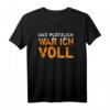 Lustiges Bier und Schnaps JGA Party T-Shirt - Spruch Geschenk für Junggesellenabschied, Silvester & Trinkpartys