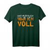 Lustiges Bier und Schnaps JGA Party T-Shirt - Spruch Geschenk für Junggesellenabschied, Silvester & Trinkpartys