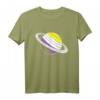 Nicht Binär Flagge Astronauten Geschenk Space - Unterstützendes T-Shirt für Nicht-Binäre, LGBTQ+ & Genderqueer, Perfekt für Geburtstag & Weihnachten