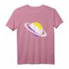 Nicht Binär Flagge Astronauten Geschenk Space - Unterstützendes T-Shirt für Nicht-Binäre, LGBTQ+ & Genderqueer, Perfekt für Geburtstag & Weihnachten