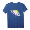 Nicht Binär Flagge Astronauten Geschenk Space - Unterstützendes T-Shirt für Nicht-Binäre, LGBTQ+ & Genderqueer, Perfekt für Geburtstag & Weihnachten