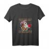 Damen Kaffee redet nicht Kaffee jammert nicht Büro Eule Spruch T-Shirt mit V-Ausschnitt - Lustiges Geschenk für Kaffee-Liebhaber & Büro-Muffel