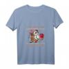 Damen Kaffee redet nicht Kaffee jammert nicht Büro Eule Spruch T-Shirt mit V-Ausschnitt - Lustiges Geschenk für Kaffee-Liebhaber & Büro-Muffel
