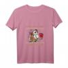 Damen Kaffee redet nicht Kaffee jammert nicht Büro Eule Spruch T-Shirt mit V-Ausschnitt - Lustiges Geschenk für Kaffee-Liebhaber & Büro-Muffel