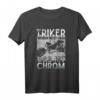 Triker Werden Nicht Grau Das Ist Chrom - Vintage Trike T-Shirt für Motorradfahrer, Biker & Triker mit Humor, ideal als Geschenk zum Vatertag