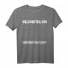 Welchen Teil Von Verstehst Du Nicht Nerd Mathelehrer Spruch T-Shirt – Lustiges Geschenk für Mathelehrer & Mathematik Studenten