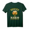 Morgens müde Abends blau Mario T-Shirt - Lustiges Geburtstags- & Vatertagsgeschenk für Mario Fans