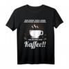 Lustiges Der frühe Vogel Kaffee Sprüche T-Shirt mit Kaffeebohnen Motiv – Perfektes Geschenk für Kaffeeliebhaber und Morgenmuffel