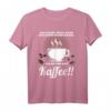 Lustiges Der frühe Vogel Kaffee Sprüche T-Shirt mit Kaffeebohnen Motiv – Perfektes Geschenk für Kaffeeliebhaber und Morgenmuffel