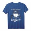 Lustiges Der frühe Vogel Kaffee Sprüche T-Shirt mit Kaffeebohnen Motiv – Perfektes Geschenk für Kaffeeliebhaber und Morgenmuffel