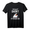Ich bin nicht klein Ich bin Pinguingröße T-Shirt – Lustiges Design für Kinder, Jugendliche & Pinguin-Liebhaber