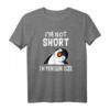 Ich bin nicht klein Ich bin Pinguingröße T-Shirt – Lustiges Design für Kinder, Jugendliche & Pinguin-Liebhaber