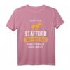 Staffordshire Bullterrier Lustiges Hundesprüche T-Shirt im Vintage Retro Stil – Perfekt für Hundebesitzer & Stafford Terrier Fans