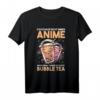 Anime Bubble Tea Merchandise T-Shirt - Lustige Fan Kleidung für Anime- und Bubble Tea-Liebhaber mit coolem Design
