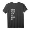 Vegan Spruch HapDeer T-Shirt – Lustiges veganes Geschenk für Veganer, Familie & Freunde zum Geburtstag oder Weihnachten