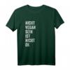 Vegan Spruch HapDeer T-Shirt – Lustiges veganes Geschenk für Veganer, Familie & Freunde zum Geburtstag oder Weihnachten