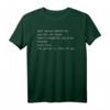 Liebe Person hinter mir T-Shirt - Du bist nicht allein, wünsche einen wundervollen Tag mit liebevoller Botschaft