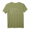 Liebe Person hinter mir T-Shirt - Du bist nicht allein, wünsche einen wundervollen Tag mit liebevoller Botschaft