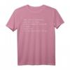 Liebe Person hinter mir T-Shirt - Du bist nicht allein, wünsche einen wundervollen Tag mit liebevoller Botschaft