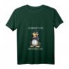 Damen T-Shirt mit Spruch 'Ich Bin Nicht Stur Nur Meinungsstabil' – Lustiges Pinguin Design, perfektes Geschenk für Frauen und Kollegen