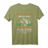 Nicht verlaufen nur auf einer alternativen Route - Humoriges Wanderer T-Shirt für Bergsteiger und Naturfreunde, perfekt als Geschenk für Wanderer und Outdoor-Enthusiasten