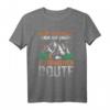 Nicht verlaufen nur auf einer alternativen Route - Humoriges Wanderer T-Shirt für Bergsteiger und Naturfreunde, perfekt als Geschenk für Wanderer und Outdoor-Enthusiasten