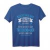 Lustiges Trockenbauer TShirt mit Spruch - 'Reicht mir das Werkzeug ihr Narren, seine Majestät der Trockenbauer möchte schaffen' für Bauarbeiter, Handwerker & Geschenke