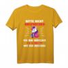 Bitte nicht ansprechen ich bin wirklich so genervt T-Shirt – Lustiger Spruch für Ironie- und Sarkasmus-Fans