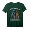Guten Morgen? Ganz Dünnes Eis! Lustiges Wolf Kaffee T-Shirt – Sarkastisches Geschenk für Morgenmuffel, Arbeitskollegen & Tierliebhaber