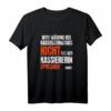 Witziges Kassiererinnen T-Shirt – Nicht Sprechen Geschenk für Supermarkt Personal, Geburtstags-, Oster- & Weihnachtsgeschenkidee