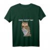 Damen Uhu T-Shirt | Guck nicht so | Lustiges Eulen Geschenk mit V-Ausschnitt für Geburtstag & Weihnachten