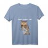 Damen Uhu T-Shirt | Guck nicht so | Lustiges Eulen Geschenk mit V-Ausschnitt für Geburtstag & Weihnachten