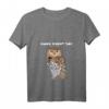 Damen Uhu T-Shirt | Guck nicht so | Lustiges Eulen Geschenk mit V-Ausschnitt für Geburtstag & Weihnachten