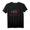 Herzschlag Motorrad Gänge Tuning T-Shirt - Lustiges Geschenk für Biker Frauen und Männer, Papa & Opa